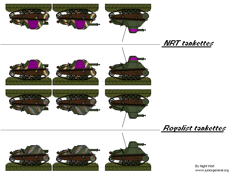 Royalist Tankettes